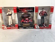 Lot Of 3 Trevco Nascar DALE EARNHARDT And JR Christmas Ornament 2005 Coca-Cola picture