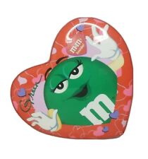 M&M's candy green M&M Red Heart Valentine's Day Party Decor empty trinket box picture