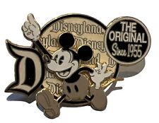 Disney Mickey The Original Since 1955 Gold Black 3D Official Trading Pin 2007 picture