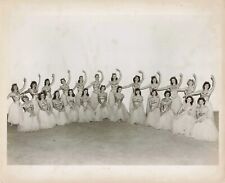 Ballerina Dance Troupe 1950s   VINTAGE  8x10 Photo picture