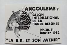 1982 Angoulême International Comic Book Fair Postcard Moebius picture