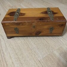 Antique 1st District Pennsylvania Dovetail Wood Cigar Box Factory No. 787 picture