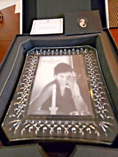 Rare Signed Waterford Crystal Lismore 5x7 Frame Red Box 107750 NEW picture