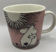 Arabia Finland Moomin Love Mug Cup Hippo Lovers Hug Pink picture