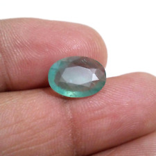 Fabulous Colombian Emerald 3.15 Crt Oval Shape Faceted Huge Green Loose Gemstone picture