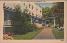 Willow Dell House Minisink Hills Pennsylvania 1939 Postcard picture