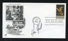 Donald K. Yost d1998 signed autograph auto First Day Cover WWII ACE USMC picture