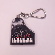Vtg 80s Liberace Music Box Piano Player Musician USA 1984 Music Keychain Works picture