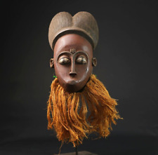 African mask The Famous Baule Masks African Art Wall Hanging Primitive Art-G2160 picture