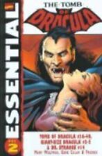 ESSENTIAL TOMB OF DRACULA, VOL. 2 (MARVEL ESSENTIALS) By Marv Wolfman EXCELLENT picture