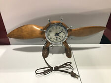 Vintage 1940's Howard Clock Company Aviation Propeller Clock picture