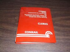 JULY 1979 CONRAIL AGREEMENT WITH CLERKS picture