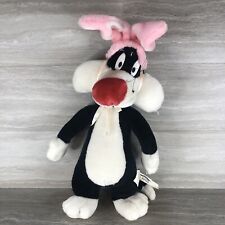 Vintage Sylvester The Cat Plush Stuffed Animal Backpack 1997 Looney Toones  picture