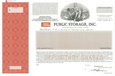 Public Storage, Inc. - 1998 dated Specimen Stock Certificate - Specimen Stocks & picture