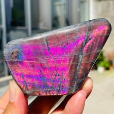 279g Rare Level High Amazing Purple Labradorite Quartz Crystal Specimen Healing picture