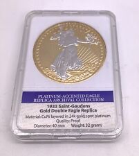 American Mint 1933 Saint-Gaudens Gold Double Eagle Replica Coin PROOF picture