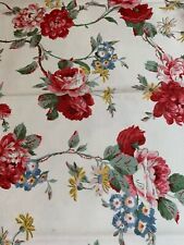 Gorgeous Unused Ralph Lauren Cotton Fabric ~ English Rose Garden  ~ 54 X 56 picture