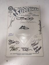 Superman: The Wedding Album #1 (DC Comics December 1996) Signed 12x picture