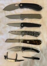 used pocket knife Lot picture