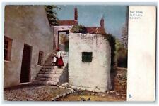 1904 The Steps Llandaff Cardiff Wales Antique Oilette Tuck Art Postcard picture