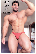 Handsome Muscular Male Bodybuilder Gay Interest Photo Photograph Reprint #25 picture