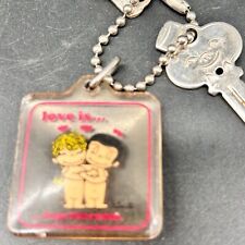 Kim Casali Love is Togetherness Keychain 1970s picture