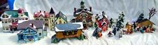 Huge Christmas Village Buildings & Accessories Light Up Collection Shipping Inc picture