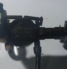 United States Army WW2 USS Lexington Coral Sea 1942 brass binocular with compass picture