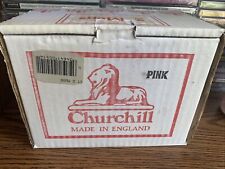 Set (2)Churchill Porcelain Fine China Pink Dots Tea Coffee Tall Cup Mug/England picture