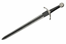 Custom & Handmade Flint Medieval Knight Crusader Sword / Battle Ready Sword  picture