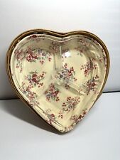 LONGABERGER 2004 Sweetest Heart Basket With Liner And Divided Protector 8.5” W picture