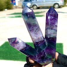 305G Natural colour Fluorite Crystal obelisk crystal wand healing picture