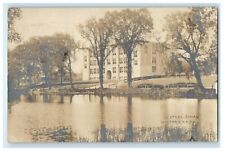 1909 Central School Waterfront Milford Connecticut CT RPPC Photo Postcard picture