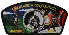 2001 Jamboree Cherokee Area Council JSP Black Bdr (AR896) picture