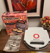 MAGIC CHEF the BEST  PIZZELLE MAKER Italian Baker MAKES 2 COOKIES Clean Nonstick picture