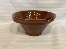 Vintage Russet  Real Kitchen Yellowware Bowl, 7.5 Inches, Excellent picture