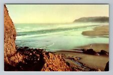 Cannon Beach OR-Oregon, Aerial Of Cannon Beach, Vintage Postcard picture