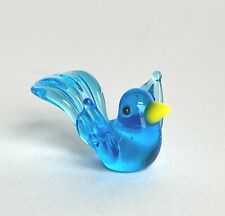 Ganz Miniature World Mini Glass BLUEBIRD Collectible Figurine 1