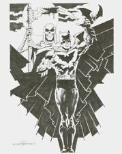 Jim Steranko SIGNED LE Comic Art Print #30/100 Batman The Dark Knight Detective picture