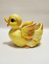 Vintage Arco, Super Cute, Yellow Duckling Ceramic Planter, Made In Japan picture