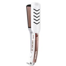 Conair Double Ceramic Flat Iron, 1 1/2-inch Wet-to-Dry Hair Straightener picture