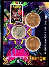 2016 UD Doctor Strange Change Coins Memorabilia Card Vol. 1 #177 Feb 1969 SC-16 picture