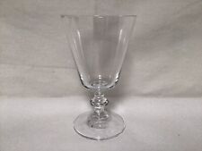 DD67 Vintage Antique Classic Circa 1970's Blown Design Stemmed Wine Glass picture
