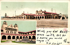 1903 The Alvarado Railroad Hotel Landmark Albuquerque New Mexico Postcard picture