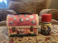 Rare Vintage 1957 Buccaneer Metal Lunch Box/Thermos $175. Great Pirate Item picture