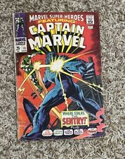 Marvel Super-Heroes #13 * ft. Captain Marvel 1st Carol Danvers 1968 GD to GD/VG picture