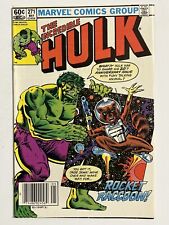 Incredible Hulk #271 F- 5.5 1st Comic App Rocket Raccoon NEWSTAND EDITION picture