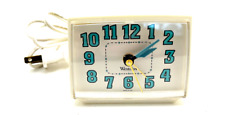 VTG Westclox Dialite Electric Alarm Clock Made USA E54 E55 22090-22540 picture