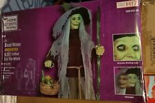 New 2023 Home Depot Accents Holiday Lethal Lily The Witch 7 Ft LED picture