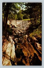 North Adams MA-Massachusetts, White Marble Dam and Chasm, Vintage Postcard picture